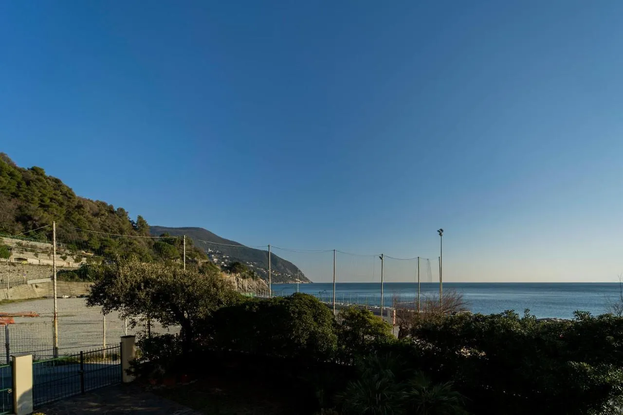 Lägenhet 111 - Casa La Secca Vista Mare, 100Metri Dalla Spiaggia E Mare Moneglia Italien